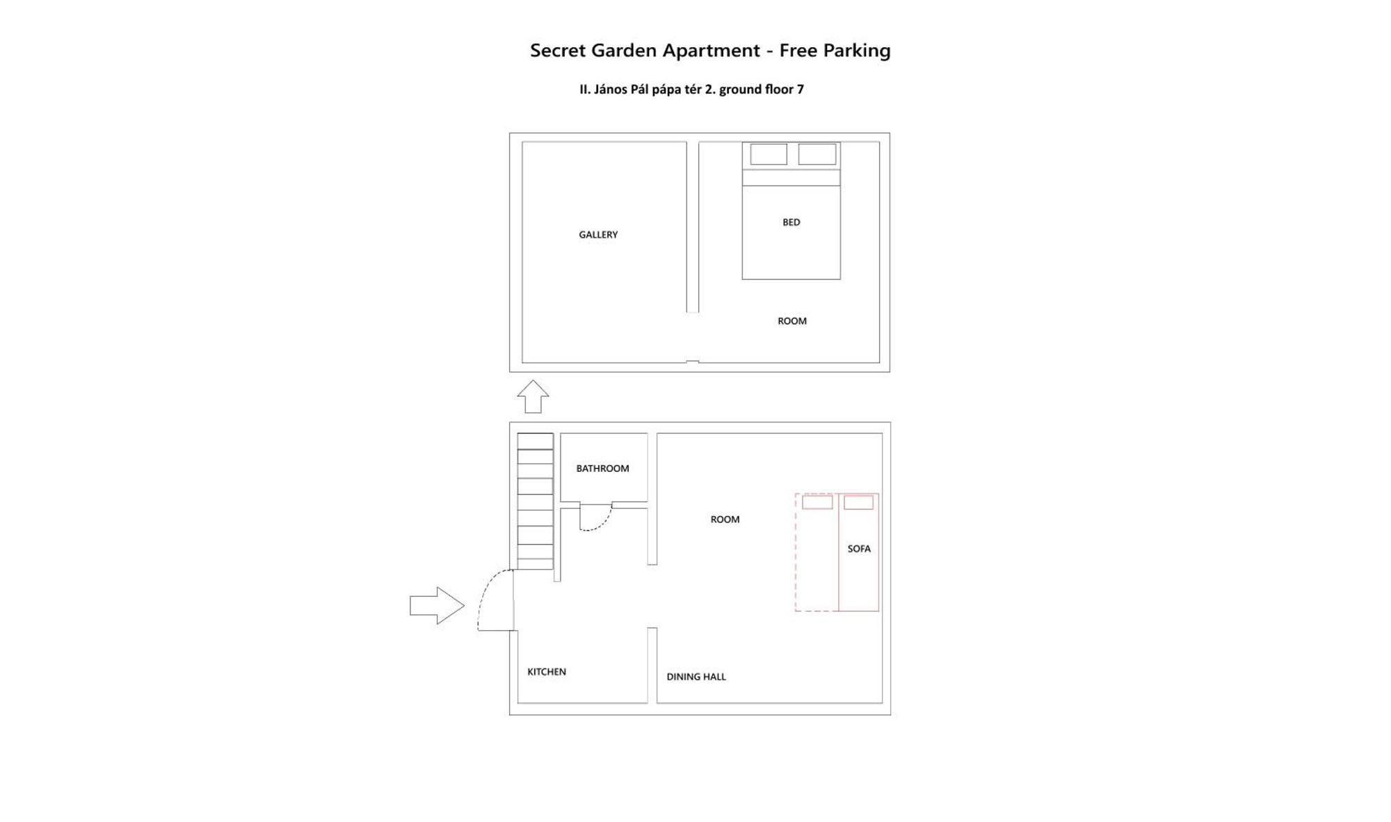 Secret Garden Apartment - Free Parking — Photos 3